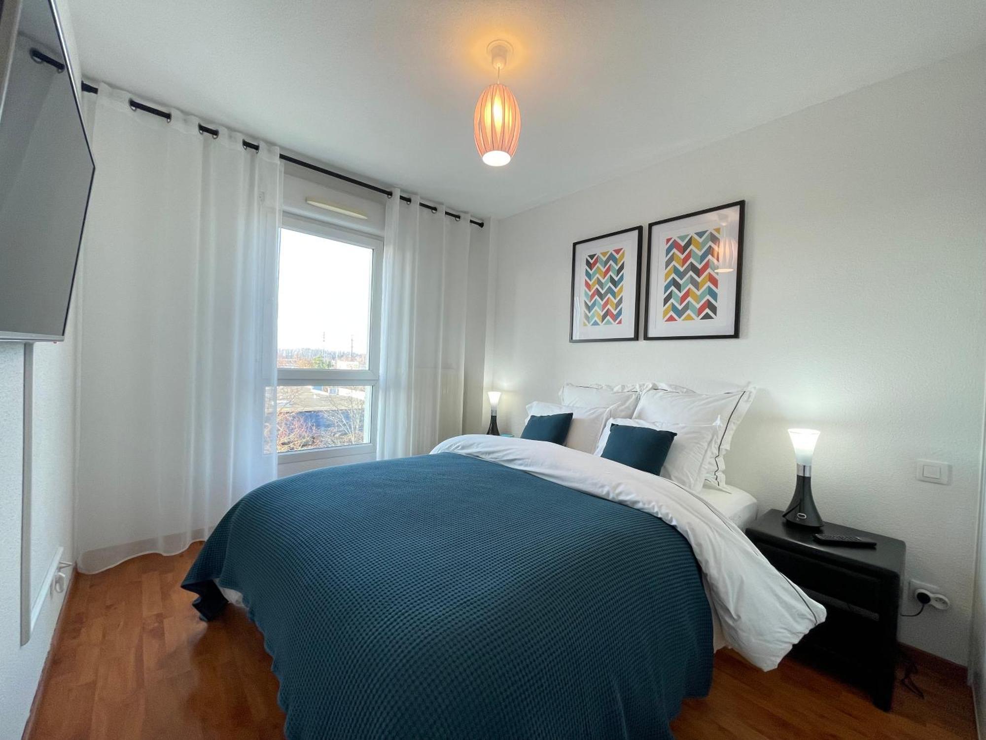 Appartement Calme Avec Balcon, A 4Km Du Centre, Parking, Wi-Fi, Netflix Gratuit Страсбург Екстериор снимка