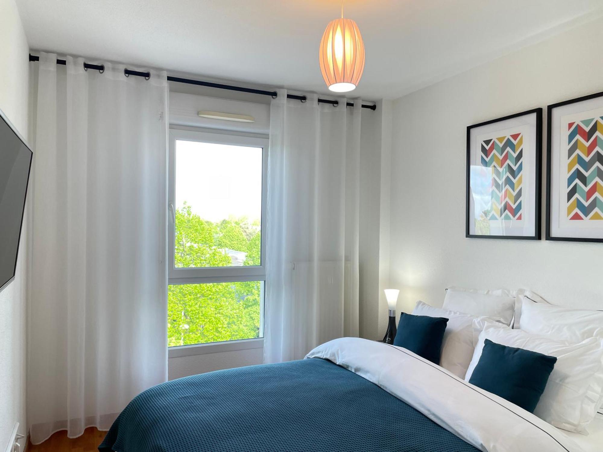 Appartement Calme Avec Balcon, A 4Km Du Centre, Parking, Wi-Fi, Netflix Gratuit Страсбург Екстериор снимка
